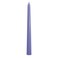 Elyon Tableware 25 Lavender Unscented Wax 10 inch Taper Candles, 8 Hour Burn Time