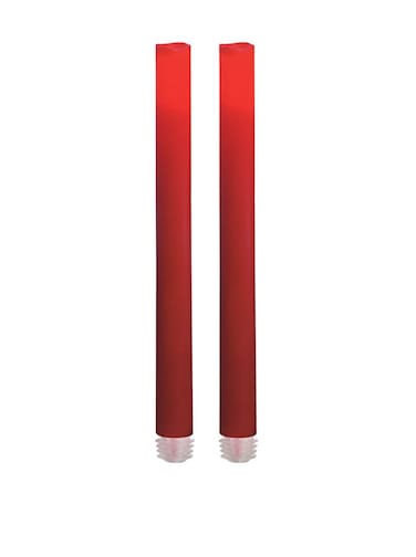 Candle Impressions 2 Pack 9 LED Red Tapers with Timer