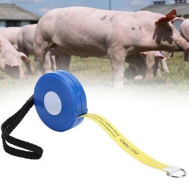 Horse Weight Tape, Horse Measuring Stick, Goat Tape Retractable Pig Weight Measuring Tape Professional Measure Horse and Pony Height/Weight Tape Measuring Stick Tape Measure