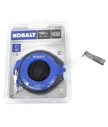 Kobalt 100 FT Measuring Tape