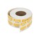 Merangue Double Ticket Roll, Yellow, Pack of 1000, Numbered (1008-4320-41-000)