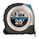 OX Tools Tape Measure 25 ft Pro Stainless Steel Auto Locking Measuring Tape, Tough Shock Proof Casing &amp; Smooth Retrieval, OX-P029425