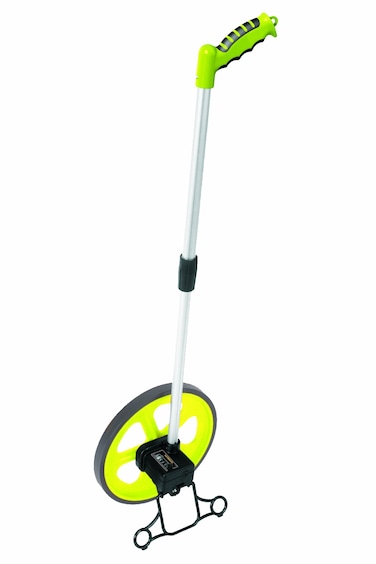Komelon MK31M Meterman High-Viz Measuring Wheel Metric 10-Inch Diameter, Yellow