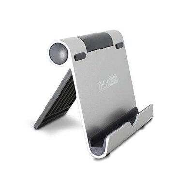 TechMatte iPad Stand Multi-Angle Aluminum Holder for Tablets, E-Readers and Smartphones, Nintendo Switch - Mini Stand