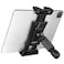 JUBOR Tablet Holder, Bike ipad Holder Stand for Indoor Gym Treadmill, Stationary Bicycle and Spin Exercise Bike, Tablet Mount Clamp for iPad Pro 12.9, Mini, Air, Galaxy Tabs and 4.7-12.9" Devices