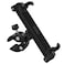 DHYSTAR Tablet Holder Mount for Exercise Spin Bike,Treadmill,Microphone Mic Stand,Stationary Bicycle Handlebar,Elliptical,Boat,Golf Cart,Stroller,Adjustable Clamp Fits Tablets/Smart Phones,Stable