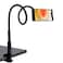 Cellet Enhanced Flexibility Gooseneck Desktop Mount for Tablets &amp; Smartphones - Black (Fits Devices 4.75-9 Inches) Compatible for iPad Pro 9.7" iPad Mini, iPhone 14 15 Pro Max