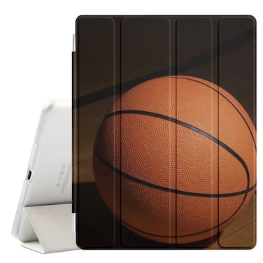 Graphic4You Basketball Game Sports Theme Design Ultra Slim Case Smart Cover Stand [with Sleep/Wake Function] for Apple iPad 2/3 / 4