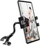Exercise Bike Tablet Holder for Peloton, Gooseneck Treadmill Tablet Mount - Spin Bike Handlebar for Indoor Stationary Bicycle, Elliptical, Stroller for iPad, iPhone, Galaxy Tab/Z Fold, Kindle, 4.7-13