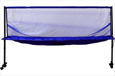 Practice Partner Table Tennis Ball Collection Net #2&acirc;&euro;&rdquo;Captures Your Shots &amp; Saves Your Back&acirc;&euro;&rdquo;for Ping Pong Ball Shooters, Multi-Ball Drills, Or Serve Practice&acirc;&euro;&rdquo;Fits All Ping Pong Tables&acirc;&euro;&rdquo;Blue