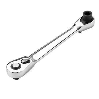 Mini Ratchet Wrench 1/4 Inch Drive Socket and Screwdriver Bit Driver Quick Release Ratchet Wrench Dual-use Spanner Multifunctional Hand Tools