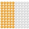 Smartlife15 Table Tennis Balls, 100 Counts 1 Star 40 mm Ping Pong Balls, New Material Table Balls, Orange &amp; White