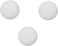 BWESOO 3Pcs White Table Tennis Sports Balls Ping Pong Ball Club Match Balls High Elasticity Table Tennis Outdoor Sport Accessories Durability Table Tennis Leisure Sports and Game Room (40mm)