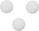 YuanHolumid 3Pcs White Table Tennis Sports Balls Ping Pong Ball Club Match Balls High Elasticity Table Tennis Outdoor Sport Accessories Durability Table Tennis Balls (40mm)