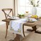 Elrene Home Fashions Capri Lemon Mediterranean Spring/Summer Fabric Table/Console Runner, 13"x70