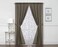 Casa Violet, 84" Window Curtain Panel 6-Piece Set