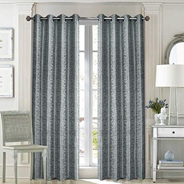 Sunclipse Metallic Touch Window Curtain Panel, 54X84, Multi