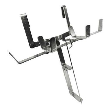 Drywall Mud Pan Holder and Tape Spool - Hooks to Belt for Hands-Free Taping (Pan &amp; Tape Holder)