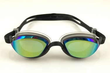 Snake &amp; Pig Basilisk Swimming Goggles, Comfortable Fit for Adult Men Women Youth Kids Children (Black)