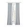 Ellis Curtain Plaza Stripe Tailored Panel Pair, 56" x 63", Blue