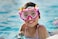 Poolmaster Lil' Splashers Unicorn Fun Kid's Swim Mask with Adjustable Straps,Pink