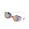 ZONE3 Swim Goggles USA Exclusive ATTACK Swimming Goggles With Anti-Fog &amp; Curved Lenses - RED/WHITE/BLUE