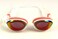 Snake &amp; Pig Basilisk Swimming Goggles, Comfortable Fit for Adult Men Women Youth Kids Children (Pink and White)