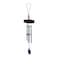 Small Wind Chimes, Outdoor Aluminum Chime with Soft Melodic Tones, Garden Chimes, for Yard, Porch, Home Decor (Black)