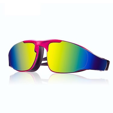 SANCAK Swim goggles, suitable for water sports, swimming, surfing, kayaking, anti-fog, anti-UV, adult men and women (Red)