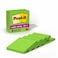 Post-it Super Sticky Notes, 3x3 in, 5 Pads, 2x the Sticking Power, Limeade Green, Recyclable (654-5SSLE)