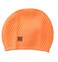 Swim Secure Silicone Bubble Swim Hat - Orange