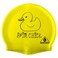 Water Gear Latex Swim Cap - Swimming Caps for Girls Long Hair - Waterproof Swimming Cap for Young Swimmers - Comfortable for Short and Long Hair - Yellow Chick