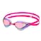 VIEW Swimming Gear V-230ASA Blade Orca SWIPE Racing Swim Goggles, Clear/Dark Pink Mirrored Lens