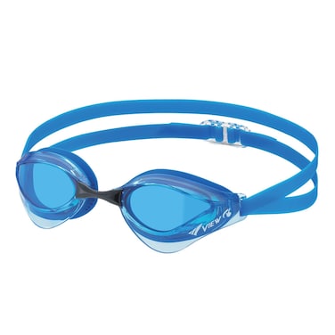 VIEW Swimming Gear V-230ASA Blade Orca SWIPE Racing Swim Goggles, Blue