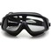 Lorsoul Swim Goggles, Polarized Clear Big Lenses Swimming Goggles No Leaking Anti Fog UV Protection Swim Glasses with Free Protection Case for Adult Men Women Youth Kids Child (Black Clear)