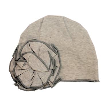 KB Designs Woombie Rayon from Bamboo Mod'Swad Flower Hat, Bisque, 14-19 Pound