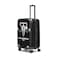 Karl Lagerfeld Paris Expandable Spinners Hardside Karl in A Box Suitcase, Black