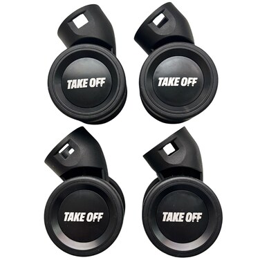 Take OFF Luggage Replacement Double Wheels Personal Item Suitcase