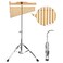 Bar Chimes Single-Row Wind Chimes with Adjustiable Height Tripod Stand Percussion Instrument Bell (Gold 25 Tone)