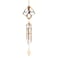 Red Carpet Studios 10103 Cosmix Spinner Wind Chime, 25-Inches, Copper &amp; Blue