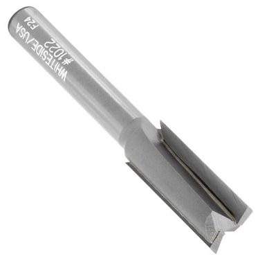 Whiteside Router Bits 1027A Straight Bit with 1/4-Inch Shank