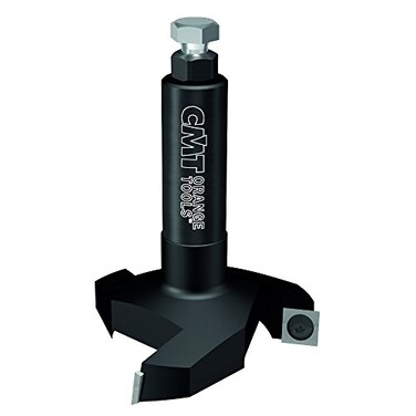 CMT 663.003.11 Insert Carbide Spoilboard Surfacing Router Bit with 3-1/8&quot; Diameter and 20 x 60mm Shank