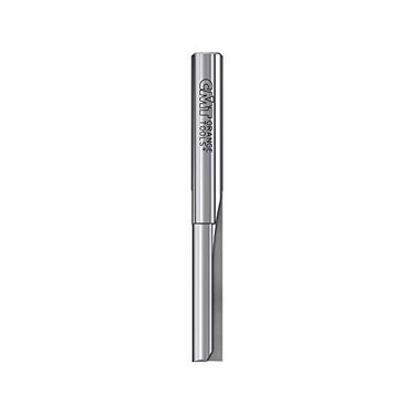 CMT 812.064.11, Solid Carbide Straight Bit, 1/4-Inch Shank, 1/4-Inch Diameter,Orange