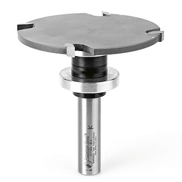 Amana Tool - 57165 Carbide Tipped 4 Wing Cut Out Solid Surface 3 Dia x 3/16 x 1/2" Sha