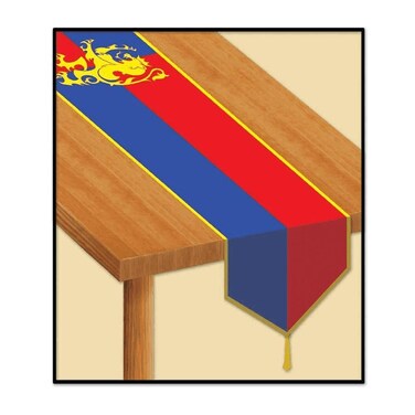 Printed Medieval Table Runner