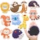 SUPINEEDO Fridge Magnets for Toddlers 1-3,Animal Magnets for Kids, Educational Baby Busy Gift,Strong Full Back Refrigerator Magnets for Kids