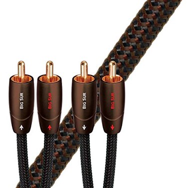AudioQuest 0.6 m Big Sur RCA Audio Cable 0.6 m 2 x RCA Black - Audio Cable (2 x RCA, 2 x RCA, Copper, 0.6 m, Black)