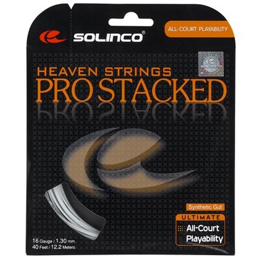 Solinco Pro-Stacked Tennis String Set-White-16