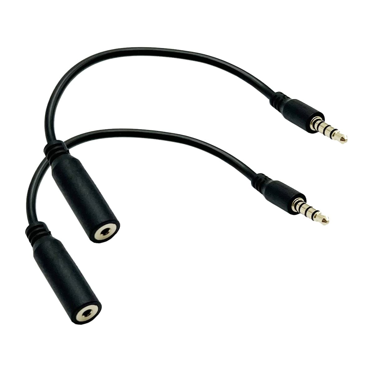 Seadream Seadream 2 Female To 3 Male Audio Cable 3.5 MM 6 inch