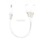 Topzone 4 inch 2.5mm Stereo "Y" Cable: 2.5mm Stereo Plug to two 2.5mm Jacks